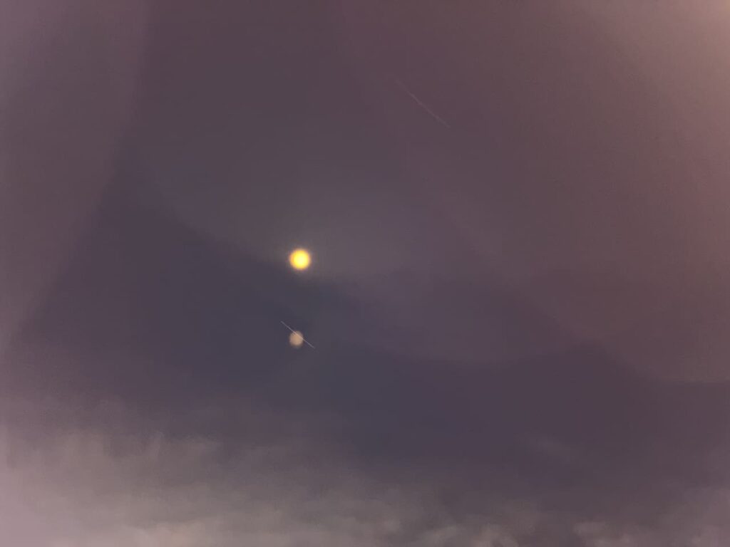 星をとったはずのピンボケ写真